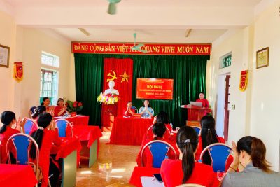 HỘI NGHỊ CÁN BỘ, VIÊN CHỨC VÀ NGƯỜI LAO ĐỘNG TRƯỜNG MẦM NON THANH LẠC NĂM HỌC 2025 – 2026